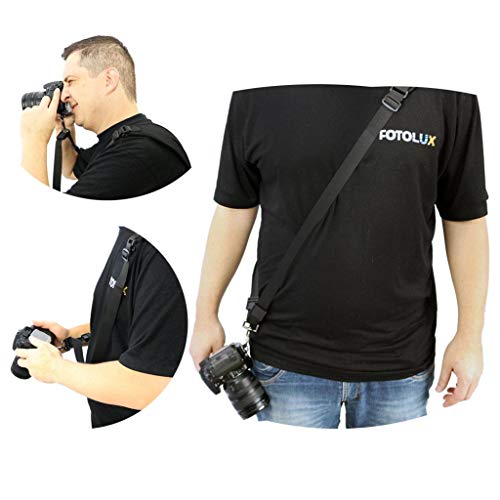 Alça de Ombro com Engate de Segurança Greika Pk-cs010h para Câmera Dslr