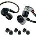 Comply Isolation Noise Cancelling Memory Foam Earphone Tips for Anker Soundbuds, KZ ZST, SoundPEATS Q30, Symphonized NRG 3.0 & More, Premium Replacement Noise Reducing Earbud Tips T-500(Large, 3 Pair)