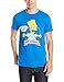 The Simpsons Men's Bart Simpson Logo T-Shirt