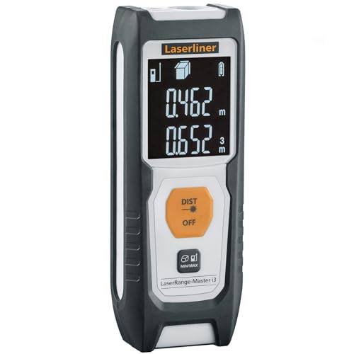 Laserliner Télémètre Laser avec Sacoche et Piles LaserRange-Master i3-30 m Ecoline - Electroportatif et Machine