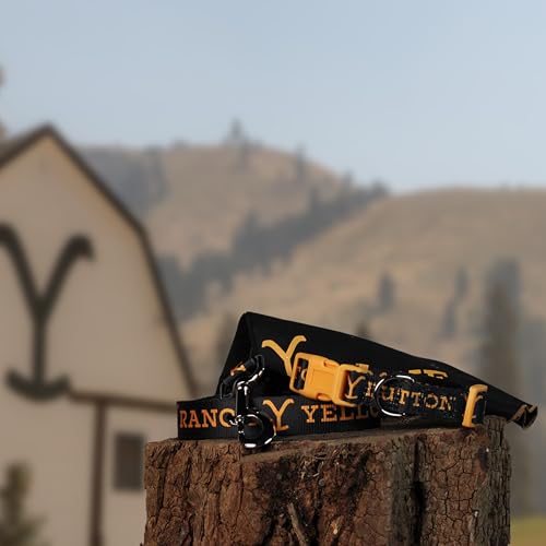 Disfraz para perro Yellowstone Dutton Ranch con collar y correa miniatura 3