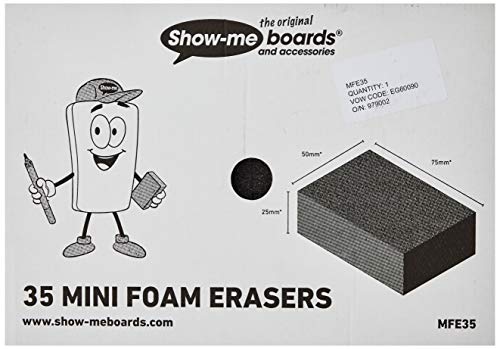 Miniborradores de espuma, paquete de 35