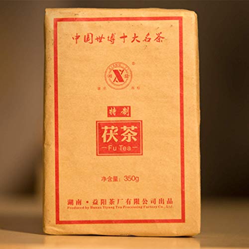 Thé noir brique Fu Thé 350g, l'infusion aux fleurs naturelle contre le stress et la fatigue