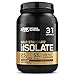 Optimum Nutrition 100% Gold Standard Isolate, Proteine Whey in Polvere con BCAA e Glutammina Naturale per Aumento della Massa Muscolare, Cioccolato, 31 Porzioni, 930g