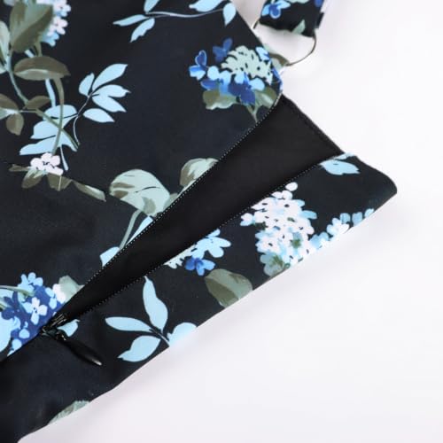 Image of Scarlet Darkness Women's Floral Midi Dress Corset Sundresses 2026 Summer Spring Vacation Milkmaid Dresses