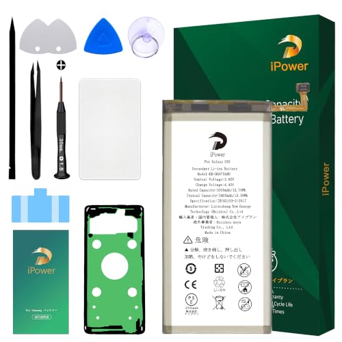 Amazon | iPower for Samsung Galaxy S10バッテリー 容量3300mAh EB