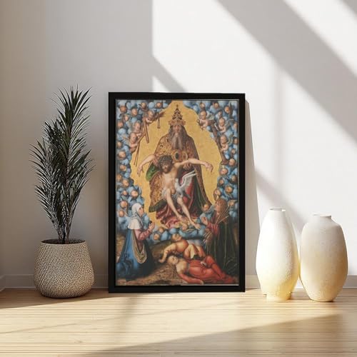 Impression sur toile The Holy Trinity cadre décoration murale - 6