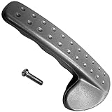 APDTY 92764 Interior Door Handle - Front Right, Rear Right - Gray