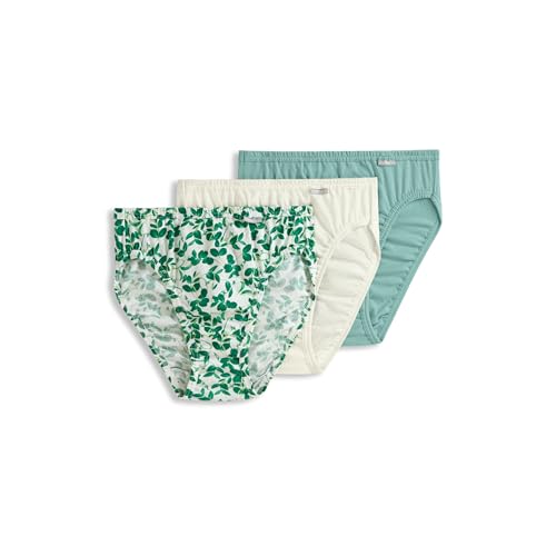 Image of Jockey Women's Underwear Plus Size 100% Cotton Elance French Cut - 3 Pack