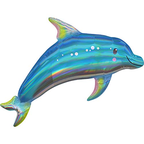S/Shape:Irides Blue Dolphin, 73cm x 68cm