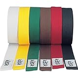 Kwon Taekwondo Judo Karate Gürtel Budogürtel Wettkampfgürtel 4 cm einfarbig