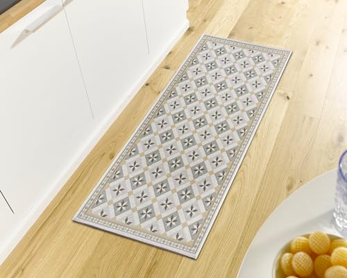 Hanse Home Küchenläufer – Küchenteppich rutschfest und Waschbar - Pflegeleicht Teppichläufer...
