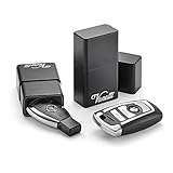 Die Aluminium Box besticht nicht nur mit ihrem edlen Design, sondern auch durch ihre Robustheit. Sie hat eine Wandstärke von 2 mm, zerbeult nicht und die Funkschlüssel Abschirmung funktioniert wirklich bei allen Fahrzeugtypen zu 100 %.