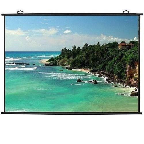 G LAB map Type Projector Screen 6ft X 4FT 3D 4D Fabric (White)