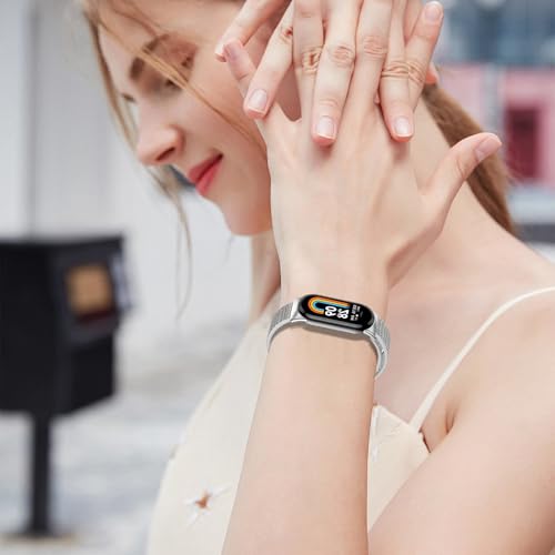 Correa de Nylon Compatible con Xiaomi Mi Band 9 y 8 miniatura 6