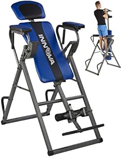 INNOVA ITP1000 12-in-1 Inversion Table with Power Tower Workout Station