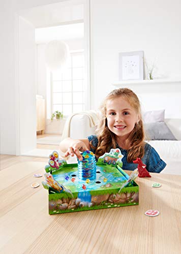 Haba 303402 - Funkelschatz Brettspiel, lustiges Mitbringspiel für 2-4 Spieler ab 5 Jahren, mit 90 Funkelsteinen und 9… – Bild 6