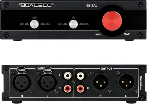 BOALECO SE-BAL RCA XLR I[fBI ZN^[ y22óz XCb` ؑ֊ SoX ʒ@\t XeIXs[J[/p[Av/CDv[[ȂǂɑΉ ƒp Hi-Fi` dsv (F)