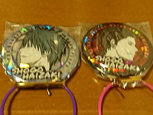 黒子のバスケ playerindex シャイニーカラー 缶バッジ 黒バス 灰崎祥吾 二個セット