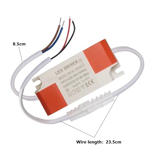 Driver LED 3-4W DC12V transformateur à courant constant 280mA pour ampoule - 4