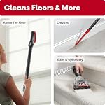 Hoover WindTunnel Cord Rewind Pro Bagless Vacuum Cleaner, Corded Upright Vacuum Cleaner for Carpet and Hard Floor, Multi-Cyclonic Filtration, 25ft Auto-Rewind Cord, 5-Height Adjustment