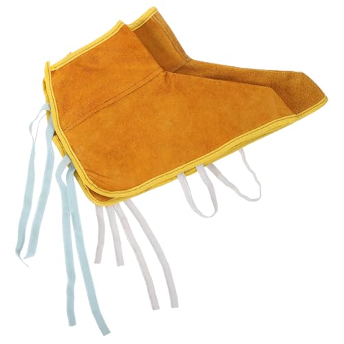 Holibanna 1Pair Durable Welding Foot Protectors Lightweight Safety Covers for Welders Comfortable Easy to Wear Spark Protection for Foot Leg During Welding Work