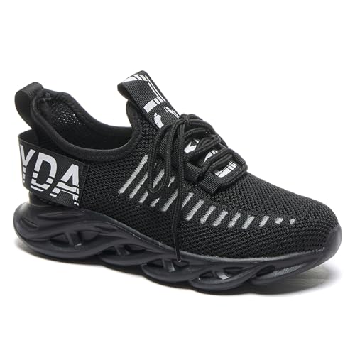 Daclay Boys Trainers Size Kids Running Shoes Breathable School Children Outdoor Sports Pink Sneakers