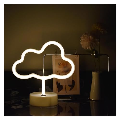 Veilleuse enfant néon LED nuage cadeau idéal pour déco de chambre