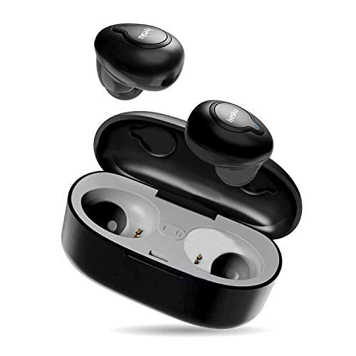 iyesku Wireless Earbuds Audifonos, Best Wireless Headset Headphones True Wireless Earbuds IPX5 15H Playtime Auto Pairing Binaural Mic, Built in-Ear Mini Earphones, T02-Black