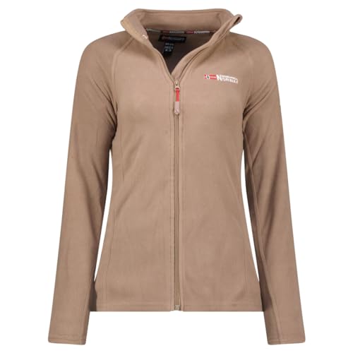 Polaire fine femme Geographical Norway veste chaude zippée pour la mi-saison et l'hiver