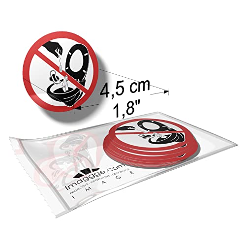 Adesivo per water - Non gettare nulla nel water