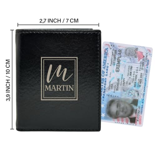 Personalized Men Wallet, Custom Wallets for Men, Gifts for Christmas, Groomsmen's Birthday, Valentines Day, Father's Day and Anniversary, Gift For Him, Dad, Boyfriend, Husband, Son4