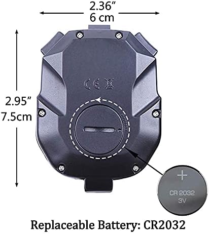 PULIVIA Stopwatch Sport Timer 30 Laps/Splits Digital Stopwatch with Recall Countdown Timer Clock Alarm Calendar, Large Display for Coaches Running Swimming Sport Training