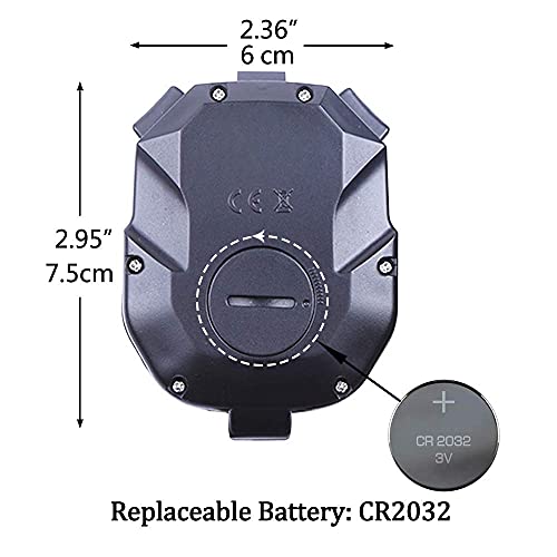 image for PULIVIA Sports Stopwatch Timer 100 Lap Split Memory Digital Stop Watch