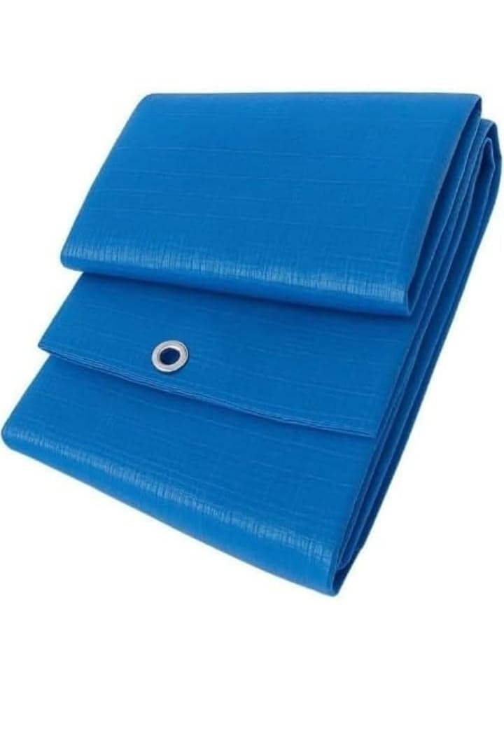 Toldo Reforzado Impermeable, Lona Multiusos con Ojales, 90 Gramos, Multicolor (Blanco, 2X3) — view 5
