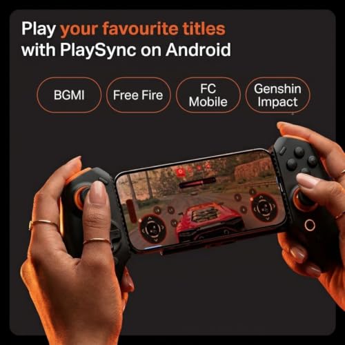 Image of KF512 | Your Games, Every Screen | Mobile Controller for BGMI & Free Fire | Zero Drift, Zero-Lag | USB-C + Bluetooth | Android, iPhone 15+, Play PC Games with Friends on Koyozo Play