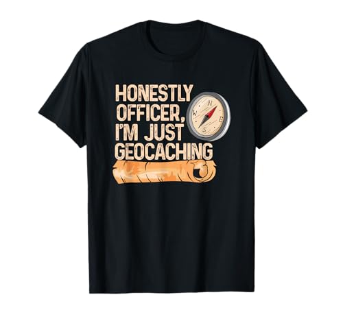 Metal Detecting T-Shirt for Geocacher Detectorist Geocaching T-Shirt