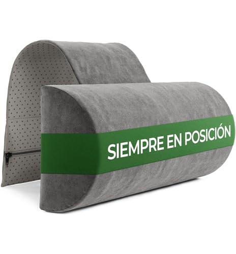 Well B4 Reposacabezas cojin con contrapeso (100% Espuma viscoelástica) - Almohada Cervical, Cojines para sillas, Sofa, Lectura, Neck Pillow, Cuello, reposacabezas Coche