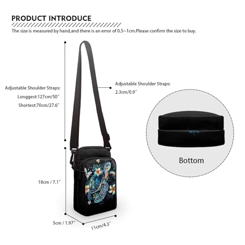 Image of Lightweight Small Crossbody Bags Cell Phone Purses Travel Pouch Shoulder Bag for Women