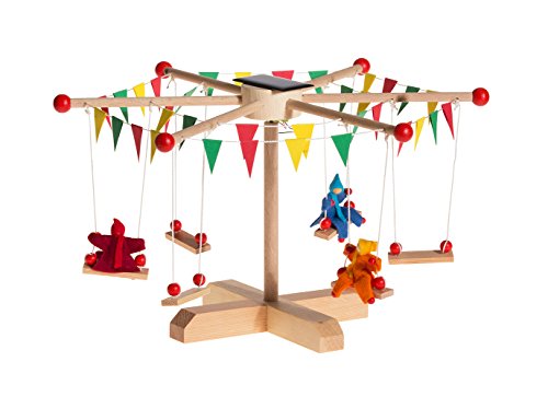 Kraul Solar-Holzkarussell-Set für Puppen
