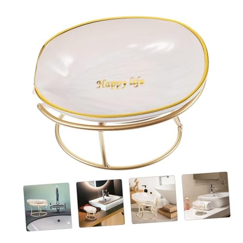 Porte-savon étagère blanche un cadeau pratique pour les fêtes
