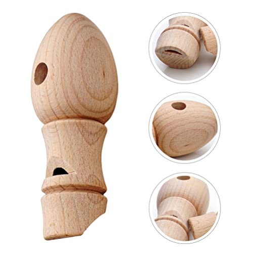 Beavorty Slide Whistle Wooden Train Whistle Diy Whistle Toy Musical Instrument Toy Diy Painting Educational Toy Noisemakers Cheering Props Birthday Party Game Supplies Bird Whistle #TOP2
