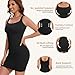 JOYSHAPER Shapewear Dress Slip for Women Full Slip Tummy Control Body Shaper Dresses Slips Long Cami Under Dress Black XL