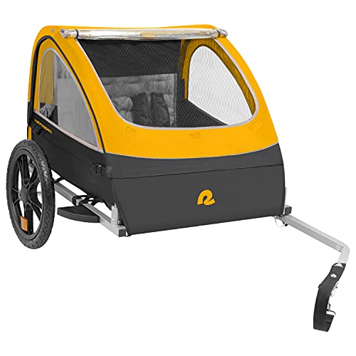Retrospec Rover Bike Trailer for Kids - Foldable Single &...