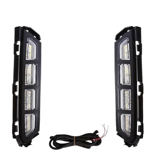 Feux diurnes LED clignotant blanc jaune pour Hyundai Elantra 2019 2020