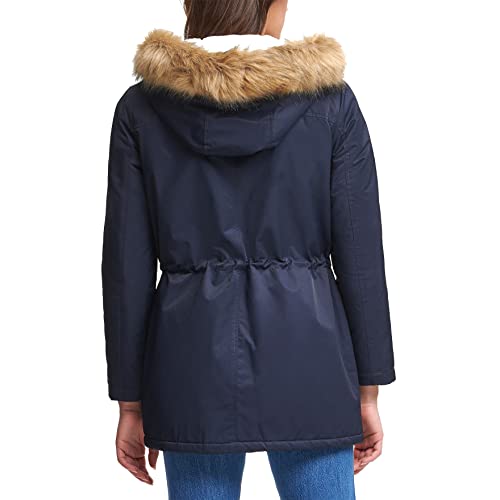 Levi's Women's Sherpa Lined Mid-Length Performance Park Jacket with Faux Fur Collar2
