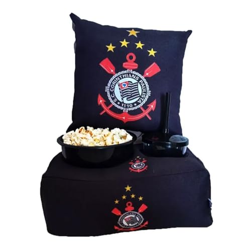 Almofada Porta Pipoca Corinthians