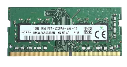 Image of 16GB DDR4 3200MHz SODIMM RAM, 1.2V, 260-Pin, 16GB, Laptop RAM, 3200MHz, Upgrade RAM Compatible for Original Memory Module (3 Years Warranty)