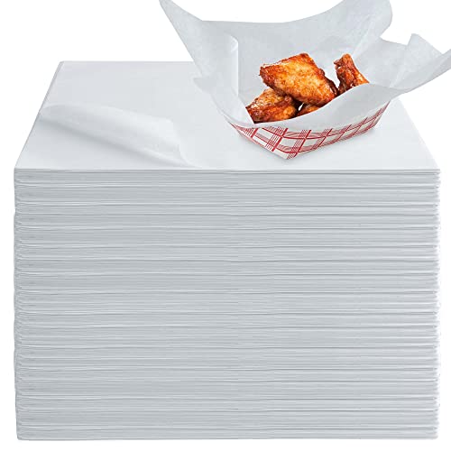 Deli Paper Sheets (500 Count) 12Inch Red Checkered Square Sandwich