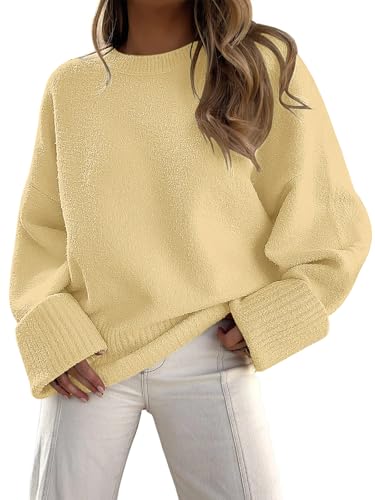 LILLUSORY Oversized Sweater Womens 2026 Fall Fashion Outfits Pullover Long